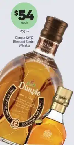 Foodland Dimple 12YO Blended Scotch Whisky offer
