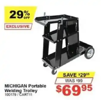 Michigan Portable Welding Trolley
