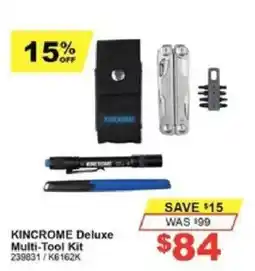 Total Tools Kincrome Deluxe Multi-Tool Kit offer