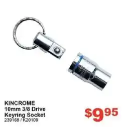 Total Tools Kincrome 10mm 3/8 Drive Keyring Socket offer