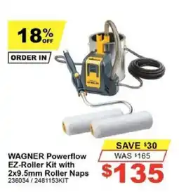 Total Tools Wagner Powerflow EZ-Roller Kit offer