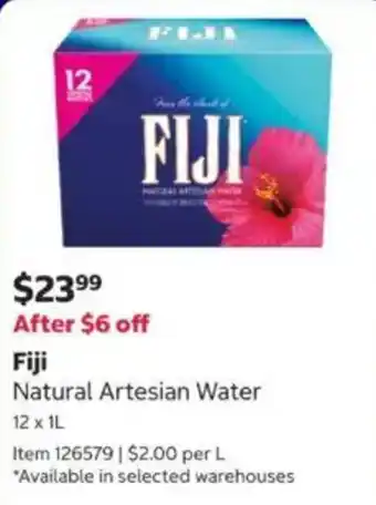 Fiji Natural Artesian Water