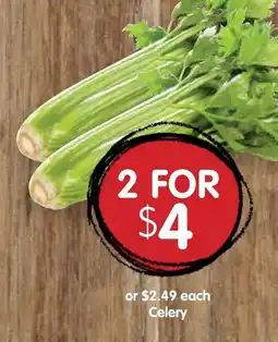 Spudshed Celery offer