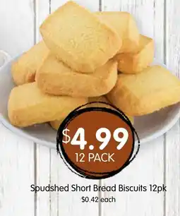 Spudshed Spudshed Short Bread Biscuits offer