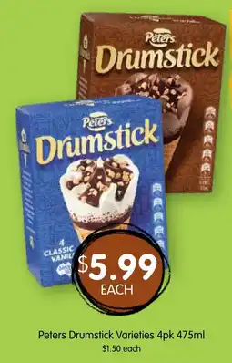 Spudshed Peters Drumstick Varieties offer