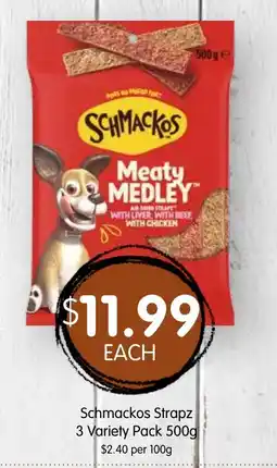 Spudshed Schmackos Meaty Medley offer