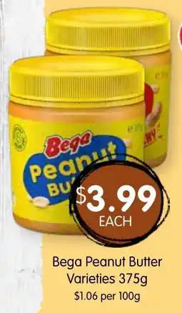 Spudshed Bega Peanut Butter Varieties offer