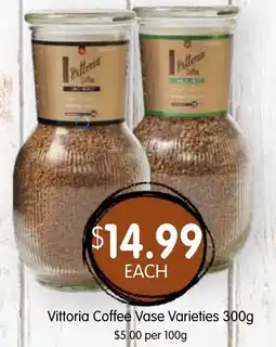 Spudshed Vittoria Coffee Vase Varieties offer