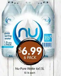 Spudshed Nu-Pure Water offer