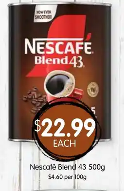 Spudshed Nescafe Blend 43 offer