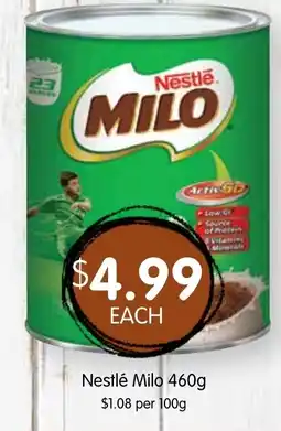 Spudshed Nestlé Milo offer