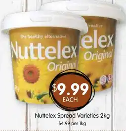 Spudshed Nuttlex Spread Varieties offer