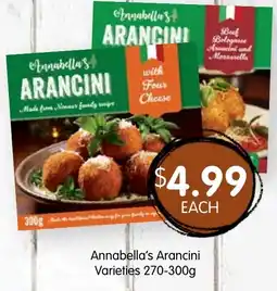 Spudshed Annabella's Arancini Varieties offer