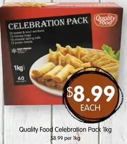 Spudshed Quality Food Celebration Pack offer