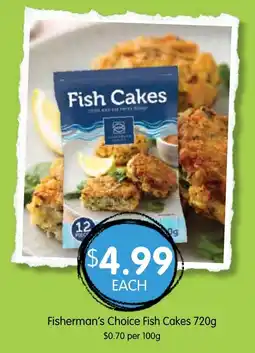 Spudshed Fisherman's Choice Fish Cakes offer