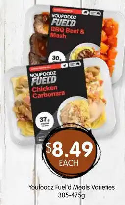Spudshed Youfoodz Fuel'd Meals Varieties offer