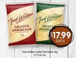 Spudshed Fred Walker Grated Parmesan offer