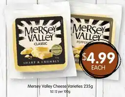 Spudshed Mersey Valley Cheese Varieties offer