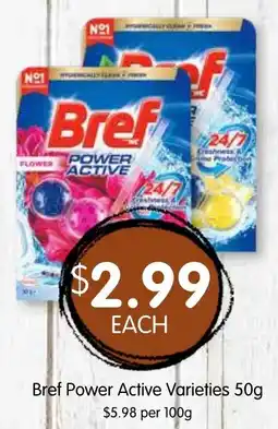 Spudshed Bref Power Active Varieties offer