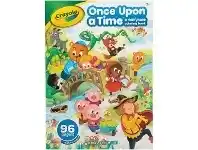 Officeworks Crayola Once Upon A Time Colouring Book 96 Page offer
