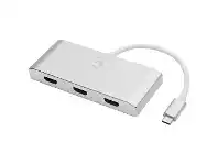 Officeworks Comsol USB-C to Triple HDMI 4K Adapter offer