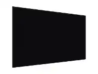 Officeworks Stilford Screen 1800 W x 1250 H mm Black Frame Black Fabric offer