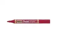 Officeworks Pentel N850 Permanent Marker Bullet Red offer