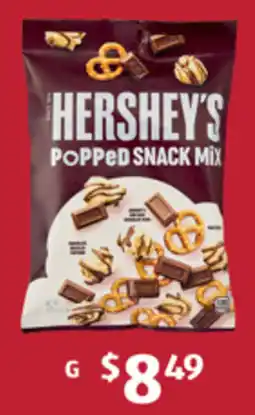 ALDI Hershey's Popped Snack Mix offer