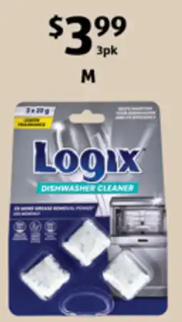 ALDI Logix Dishwasher Cleaner offer