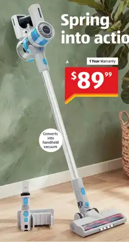 ALDI Handheld vacuum offer