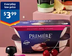 ALDI Premiére Greek Style Yogurt offer