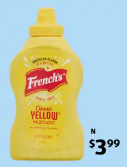ALDI French's Classic Yellow Mustard offer