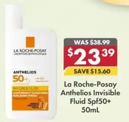 Pharmacy4Less La Roche-Posay Anthelios Invisible Fluid Spf50+ offer