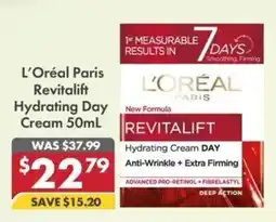 Pharmacy4Less L'Oréal Paris Revitalift Hydrating Day Cream offer