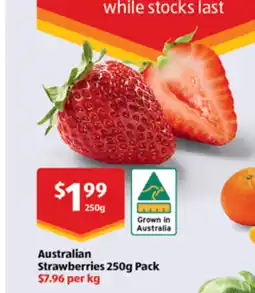 ALDI Australian Strawberries offer