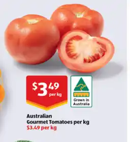 ALDI Australian Gourmet Tomatoes offer