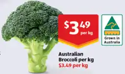 ALDI Australian Broccoli offer