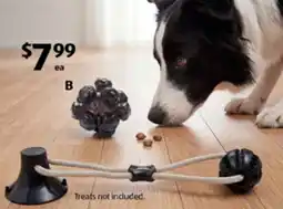 ALDI Treat Dispensing Toy or Suction Cup Rope Toy offer