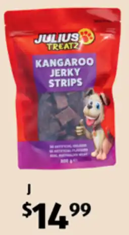 ALDI Julius Kangaroo Jerky Strips offer