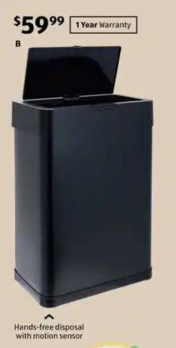 ALDI Hands-free disposal with motion sensor offer