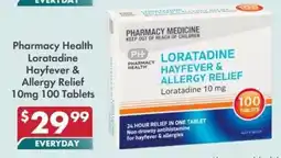 Pharmacy4Less Pharmacy Health Loratadine Hayfever & Allergy Relief offer
