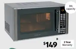 ALDI 30L Microwave Oven with Grill and Convection offer