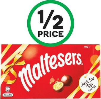Mars Celebrations 320g or Maltesers Gift Box 400g