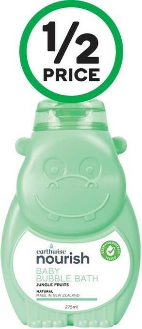 Woolworths Earthwise Baby Wash Varieties 275ml offer