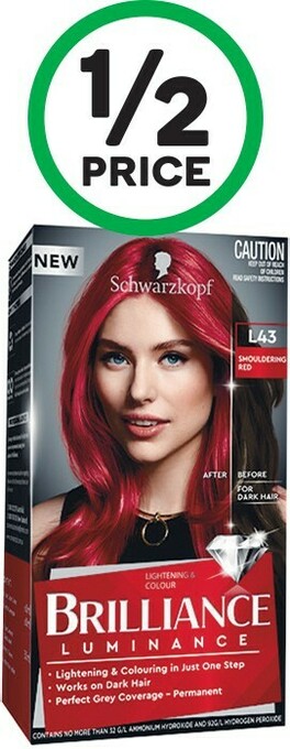 Woolworths Schwarzkopf Brilliance Hair Colour offer