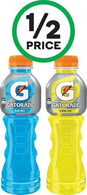 Woolworths Gatorade Sports Drink 600ml offer