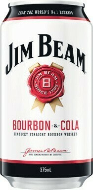 Woolworths Jim Beam White Label Cola Cans 10x375ml offer