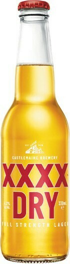Woolworths XXXX Dry Bottles 24x330ml offer