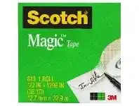 Officeworks Scotch Magic 810 Invisible Adhesive Tape 12mm x 33m offer