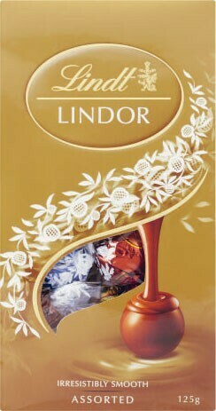 Coles Lindt Lindor Bag 123g-125g offer